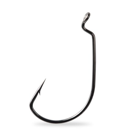 Mustad Big Mouth Plastics Wide Gap 1X -Black Nickel 3 0 5 Ct 38104NP-BN-3/0-5U